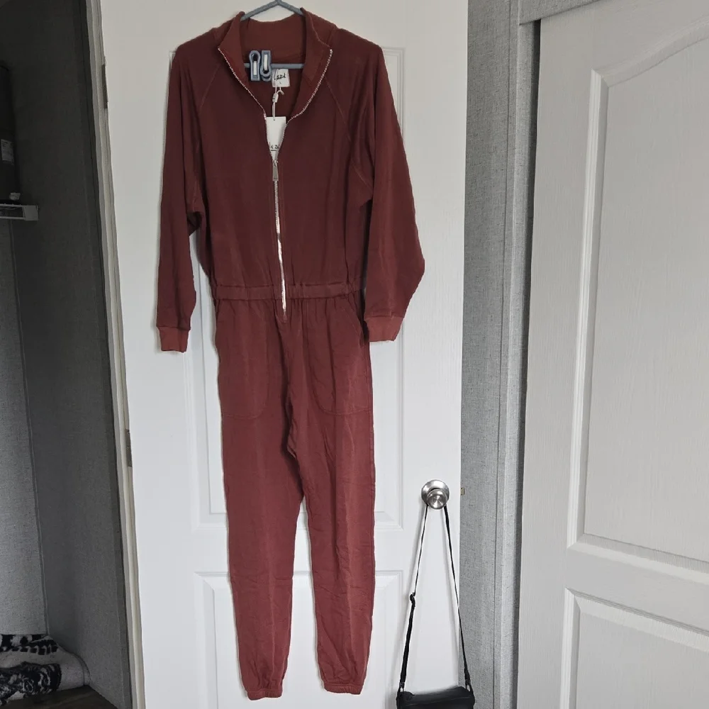 Lezat Soft Terry Jumpsuit - Picture 1 of 4
